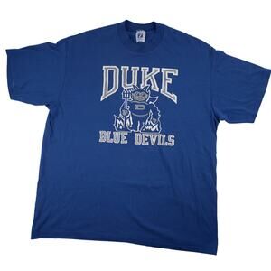 Vintage Duke College Blue Devils Graphic T Shirt